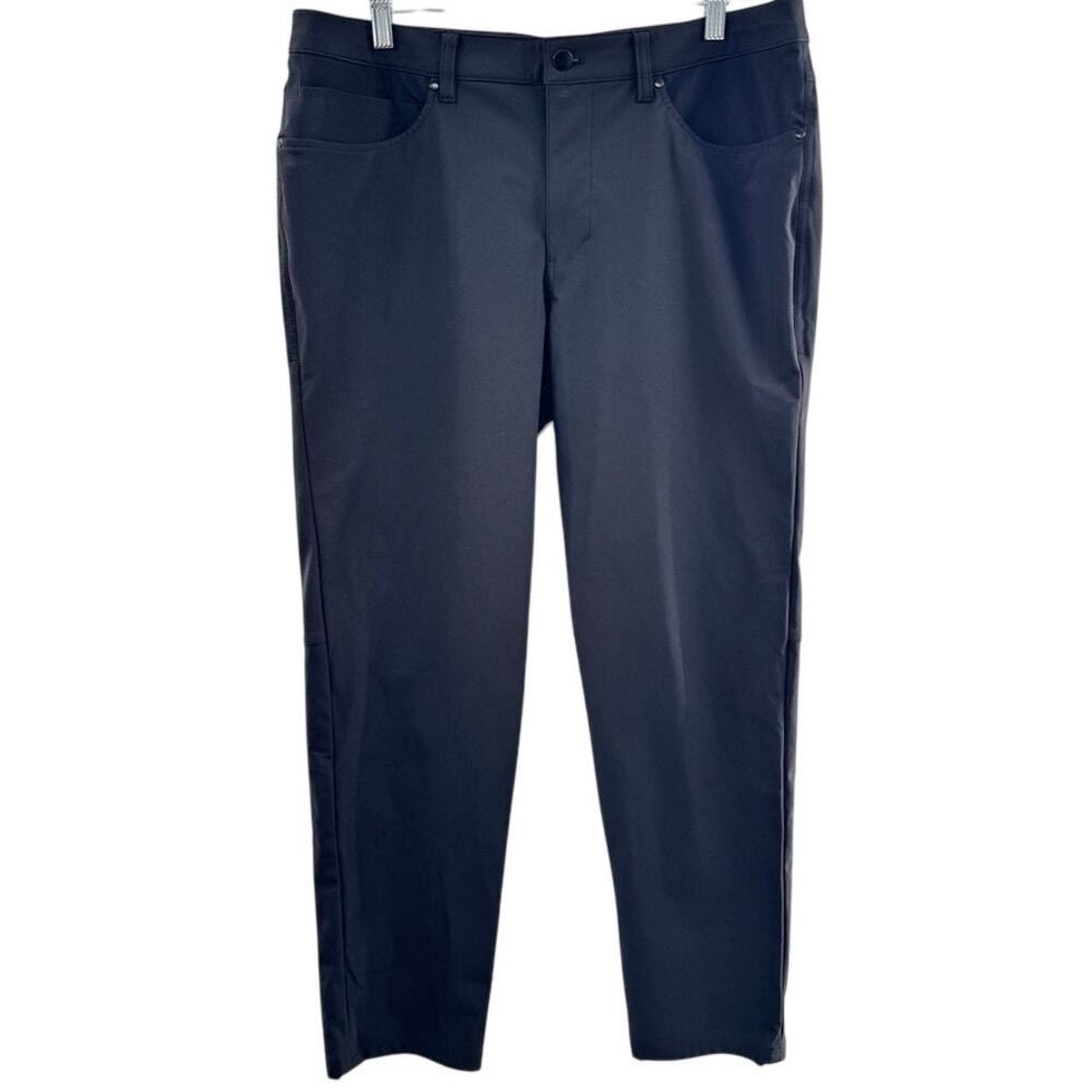 Lululemon ABC Classic Fit 5 Pocket Pants Mens Sz 34 Black